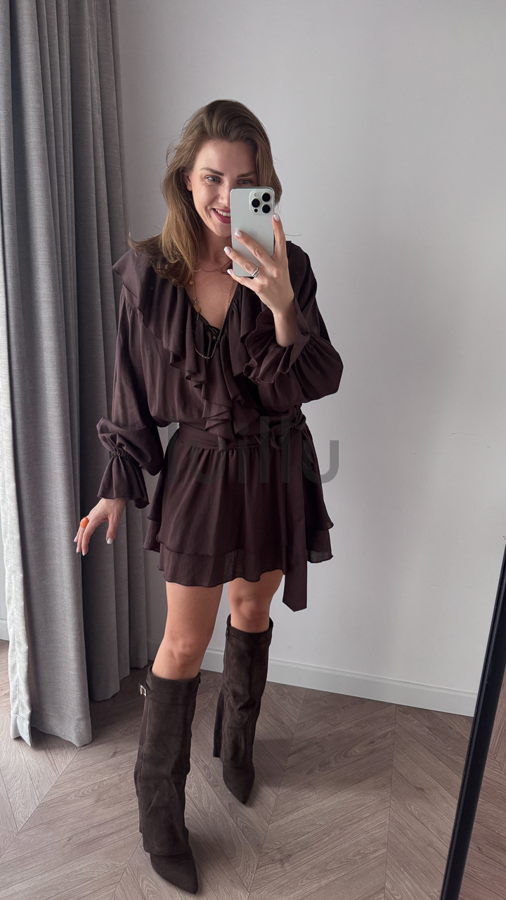 SUKIENKA CZEKOLADOWA VIRALOWA PREMIUM CALIFORNIA 1