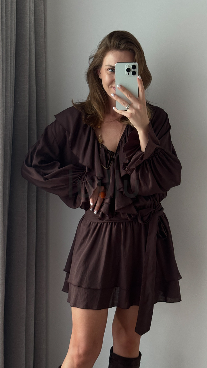 SUKIENKA CZEKOLADOWA VIRALOWA PREMIUM CALIFORNIA 6