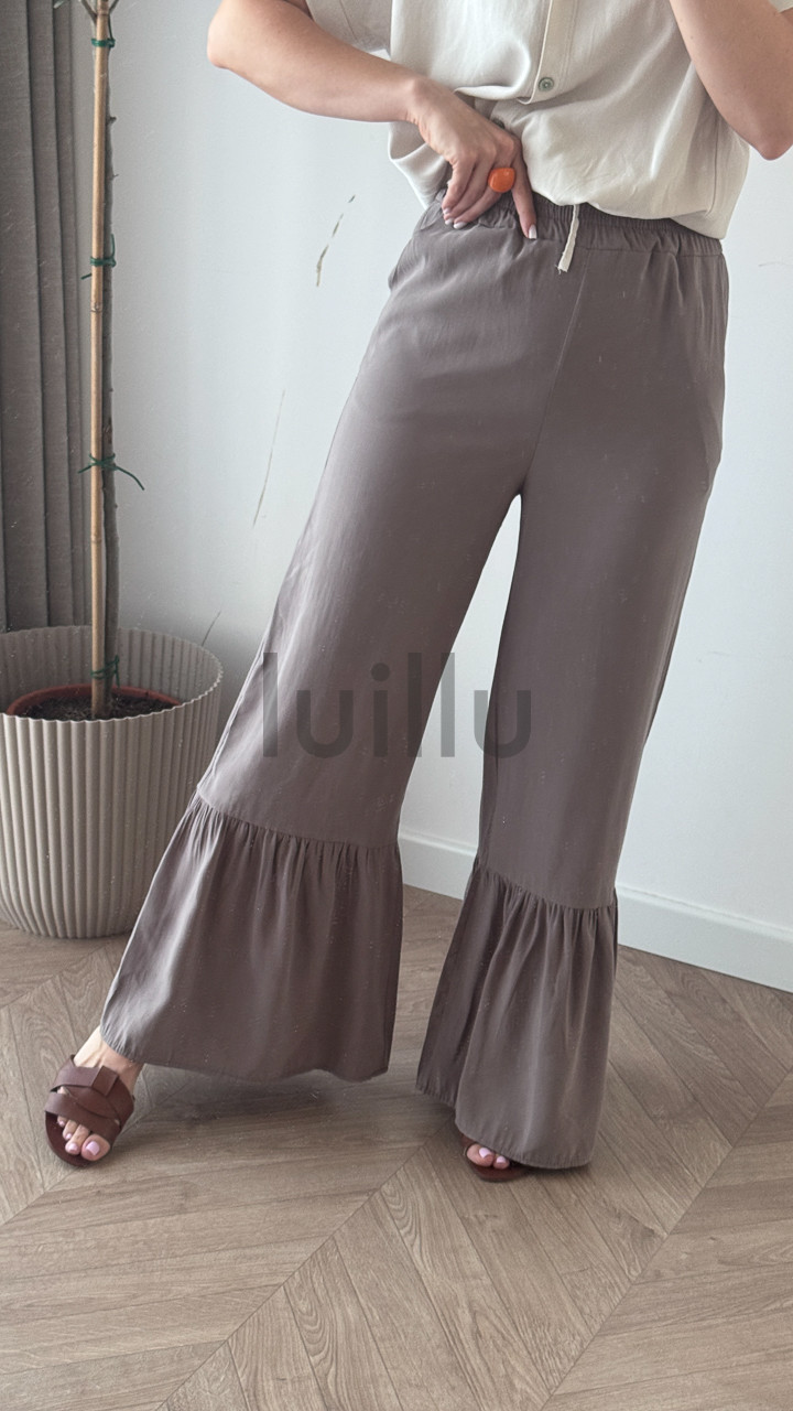 SPODNIE PREMIUM Z FALBANKĄ FANGO 3