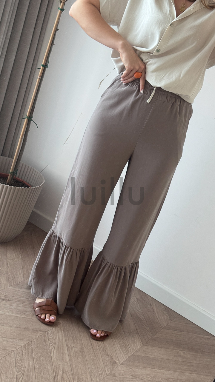 SPODNIE PREMIUM Z FALBANKĄ FANGO 4