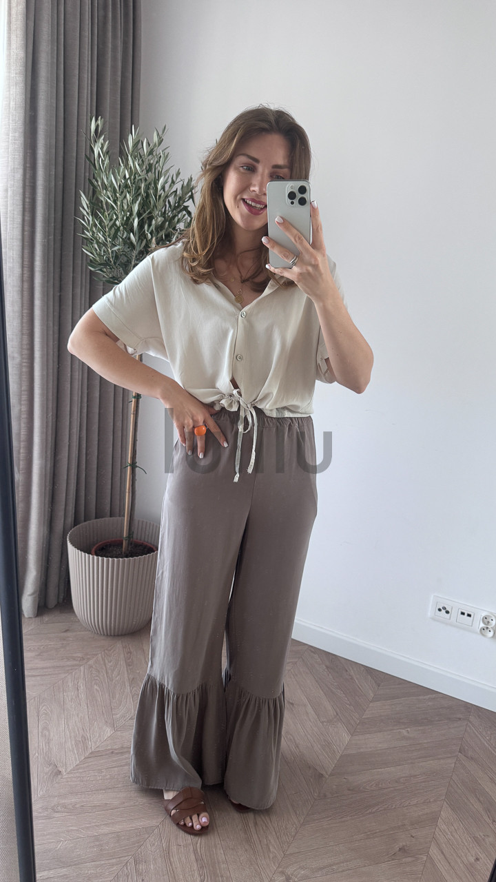 SPODNIE PREMIUM Z FALBANKĄ FANGO 6