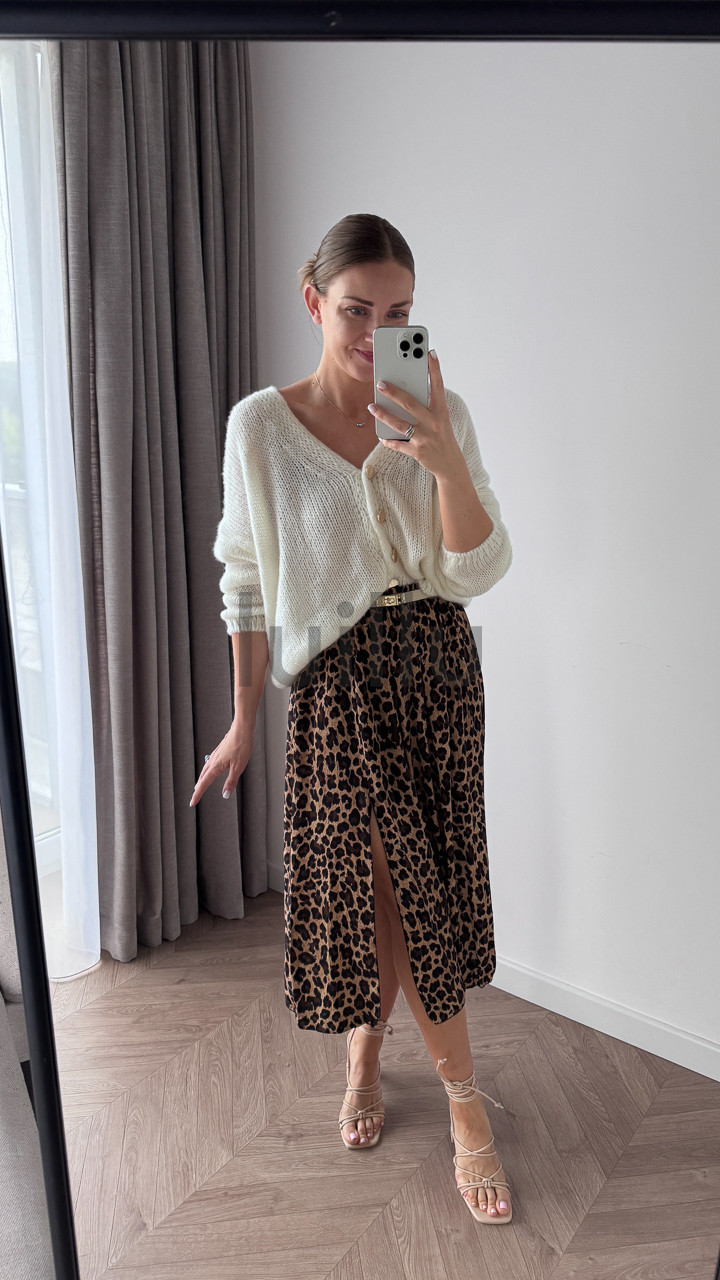 SPÓDNICA WISKOZOWA W PANTERKĘ VALERIA (PRE-ORDER, DOSTAWA 10 DNI ROBOCZYCH) 3