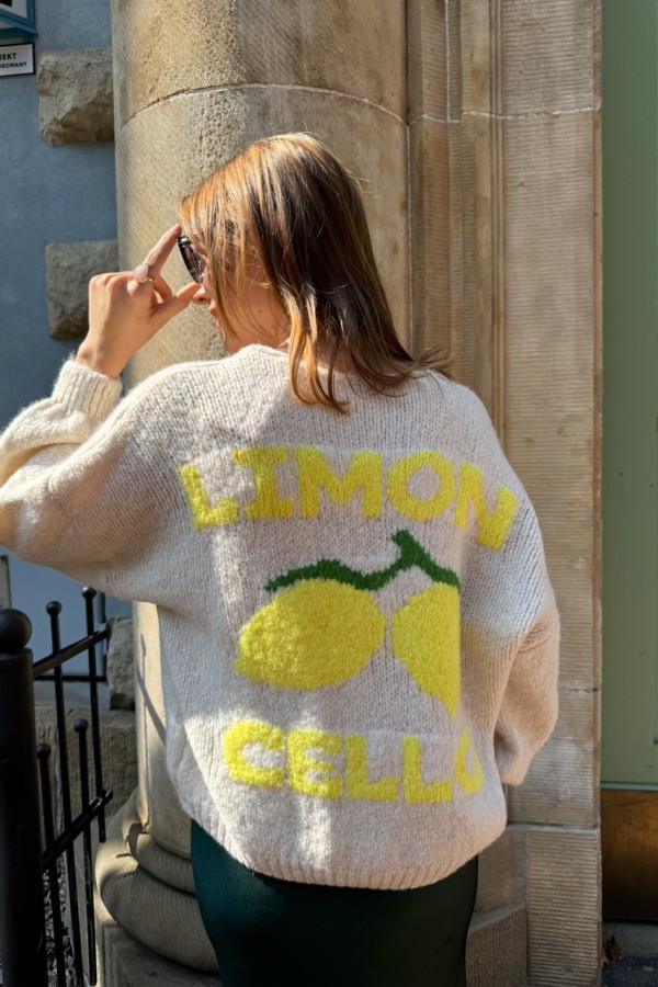 SWETER ECRU LIMONCELLO 5