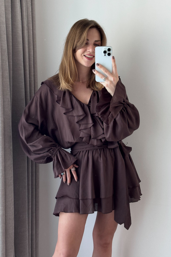 SUKIENKA CZEKOLADOWA VIRALOWA PREMIUM CALIFORNIA 3