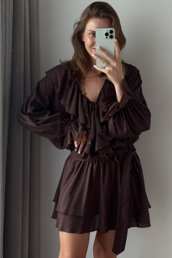 SUKIENKA CZEKOLADOWA VIRALOWA PREMIUM CALIFORNIA 6