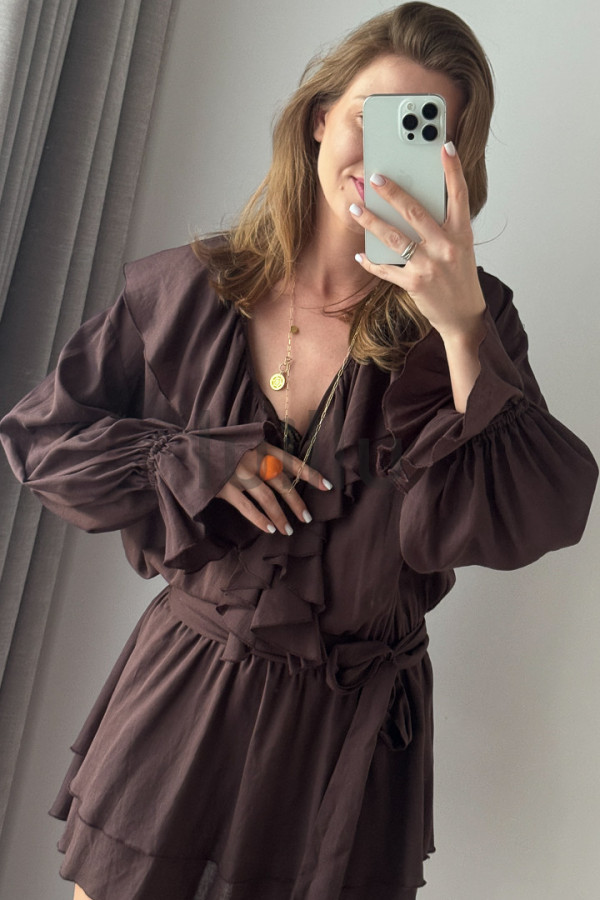 SUKIENKA CZEKOLADOWA VIRALOWA PREMIUM CALIFORNIA 8