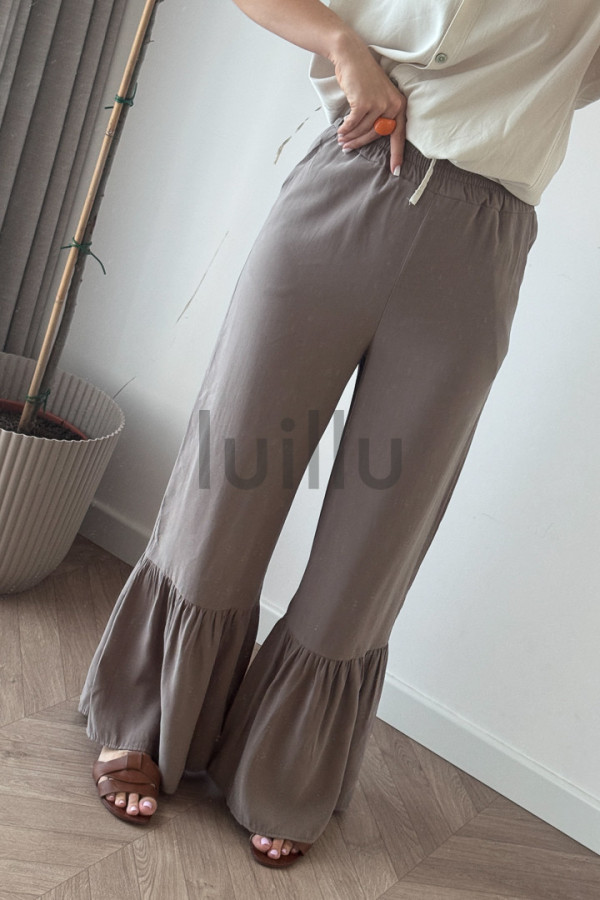 SPODNIE PREMIUM Z FALBANKĄ FANGO 4