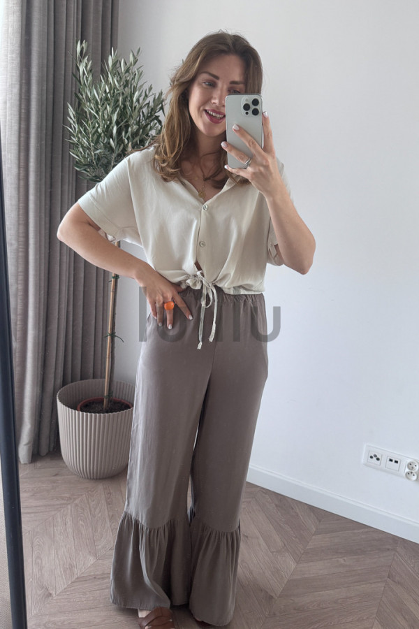 SPODNIE PREMIUM Z FALBANKĄ FANGO 6