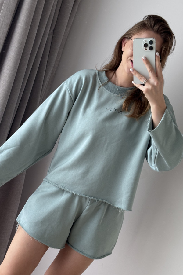 BLUZA W PASKI BAWEŁNIANY SZAŁWIA SPORT 3