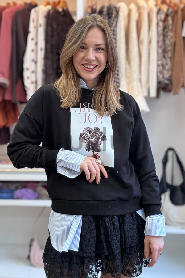 BLUZA CZARNA BOPOCO 2